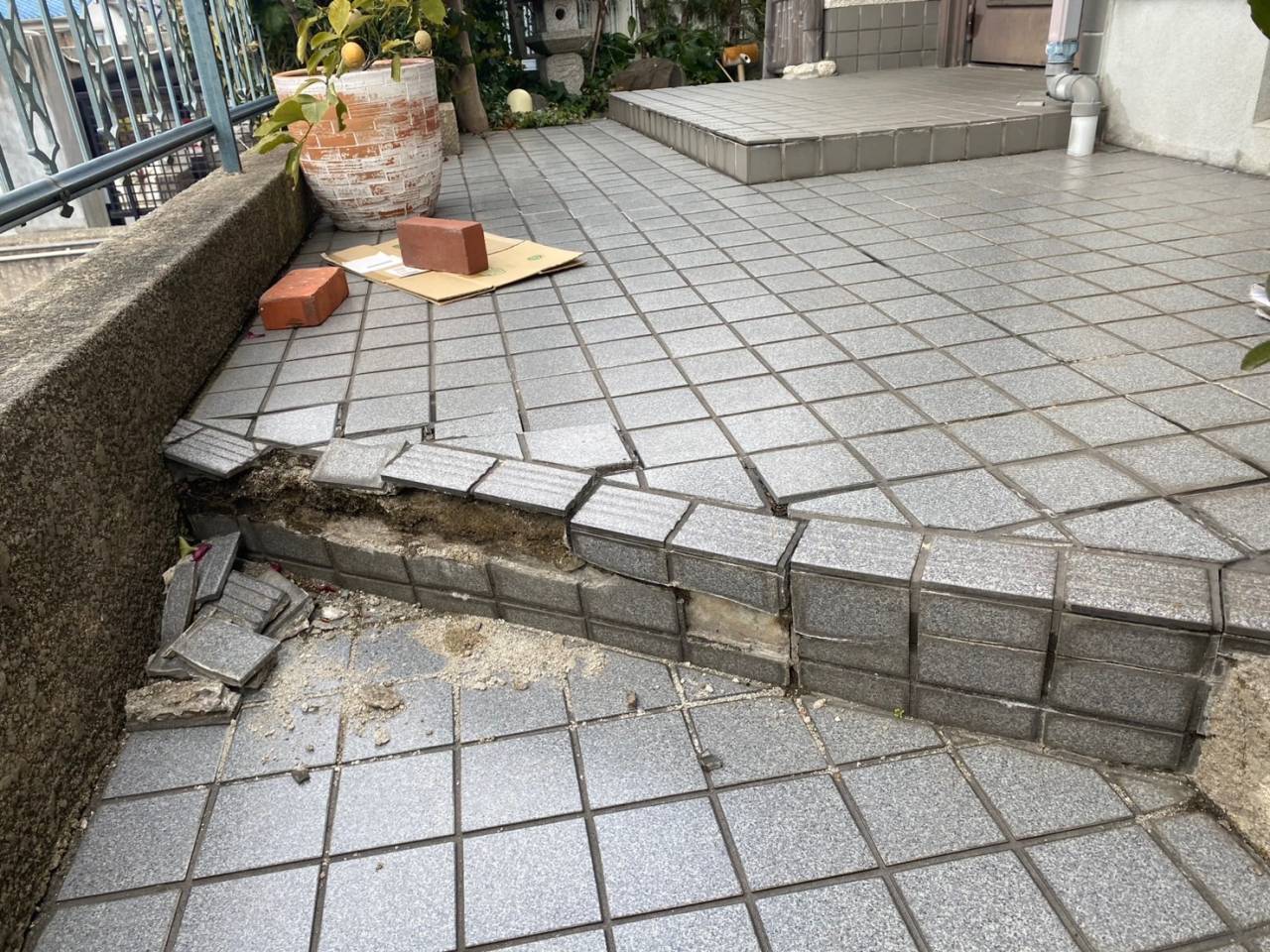 堺市　タイル補修工事